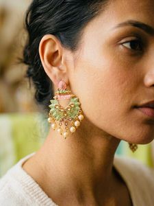 Combo of 2 pairs Exquisite Jhumka Earrings