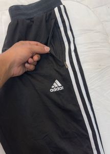 Adidas 3-Stripes Black Track Pants