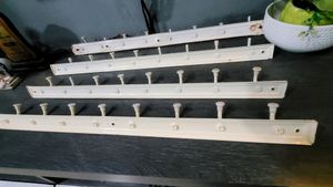 4 Set Cloth Hanger High Quality Metal Rail 8