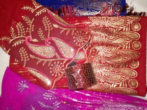 Work blouse saree new with tag