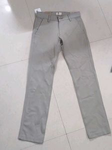 Levi's Men's Light Grey Chinos(Slim Fit)