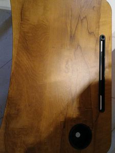 Wooden Study Table with Cup Holder