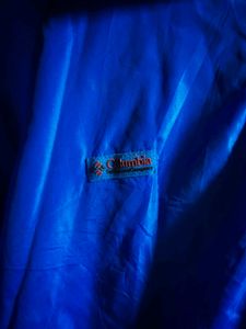 columbia multiside Blue &amp; Red Zip-Up Jacket
