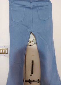 Light Wash Flared Jeans