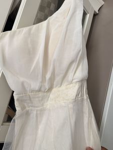Elegant One-Shoulder Tulle Dress