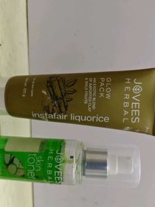 Combo Jovees Herbal Glow Pack &amp; Skin Toner