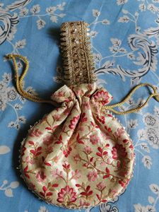 Embroidered Potli Bag