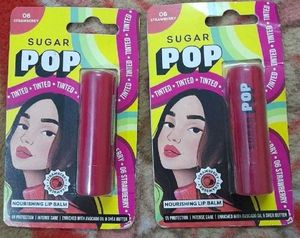 Sugar Pop Tinted Nourishing Lip Balm Pack Of 2
