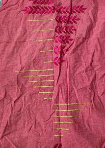 Elegant Pink Embroidered Kurta
