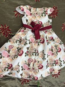 Floral Print Party Dress