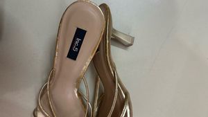 Inc.5 Gold Embellished Flat Sandals