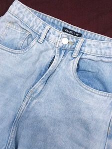 Light Wash Distressed Jeans
