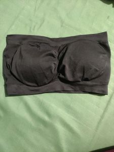 Black Strapless Bra