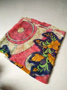 Beautiful Floral Print Saree