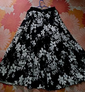 Floral Midi Skirt