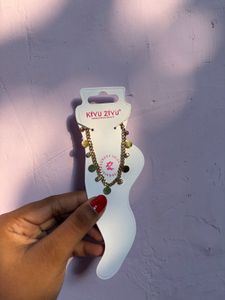 Anti tarnish Anklet with Charms💎