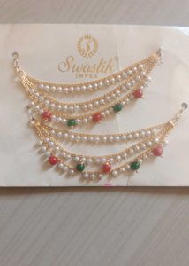 Beautiful Layered Pearl and Bead Anklets