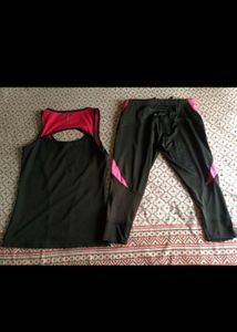 Black &amp; Pink Athletic Set