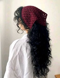 Crochet Hair bandana