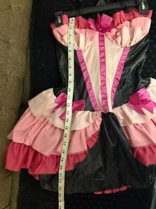 Chic Corset Dress with Ruffles