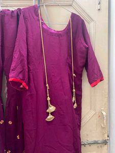Elegant Embroidered Kurta Set with Dupatta