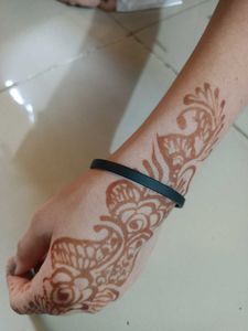 Black Bangle Bracelet adjustable cuff
