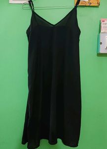Elegant Black Printed Maxi Dress