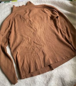 Cozy Brown Button-Up Cardigan
