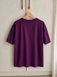 Floral Print Drop-Shoulder Pure Cotton Ove