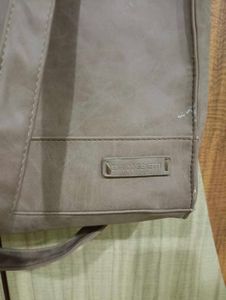 Stylish Taupe Tote Bag