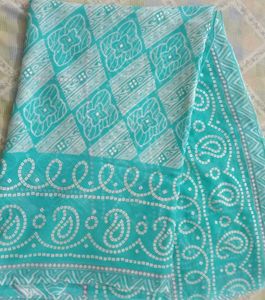all over print daily wear saree