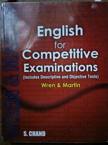 Wren And Martin English For Competitive Examination