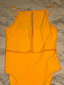Vibrant Orange One-Piece