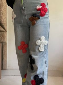 Unique Crocheted Jeans