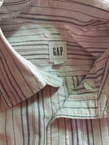 GAP Striped Button-Down Shirt