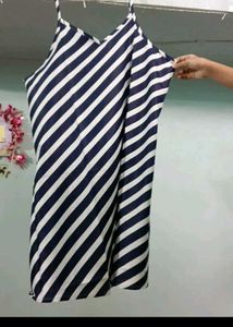 Chic Striped Midi Dress