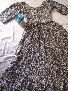 Preety Grey Dress