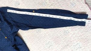 F.M. Boys Blue Patterned Shirt like new 🆕