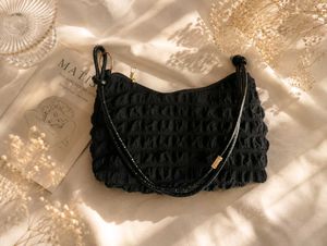 Chic Textured Hobo Bag