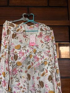 Floral Print Pajama Set