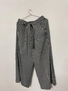 two Stylish Wide-Legged Pants