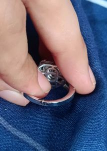 Heart Design Cubic Zirconia Ring