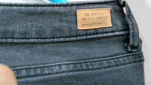 Classic Grey Wash Denim Jeans