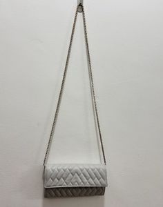 Zara Quilted Clutch with Golden Chain Strap