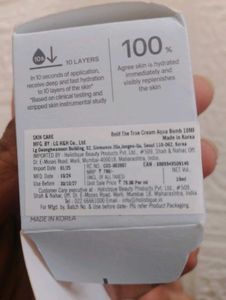 Belif The True Cream - Aqua Bomb (10ml)