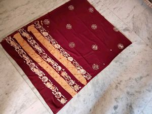 Set of 2 Red and Maroon SHAWLS