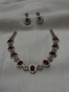 Ruby Red Jewellery Set ✨❤️