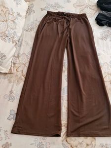 Brown Wide Leg Pants