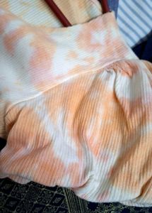 Tie-Dye Puff Sleeve Top