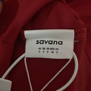 Savana Red Dress